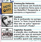 Detalhe do site <i>Capricho</i>, com link que as leitoras dever�o acessar para participar da promo��o - 