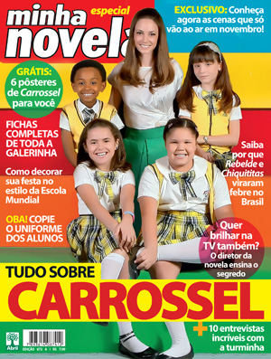 Elenco de Carrossel se despede da escola Mundial - Jornal O Globo