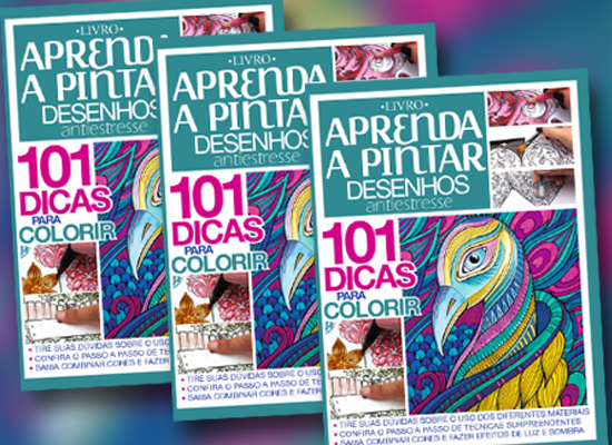 Editora Online Lança livro que ensina a colorir desenhos